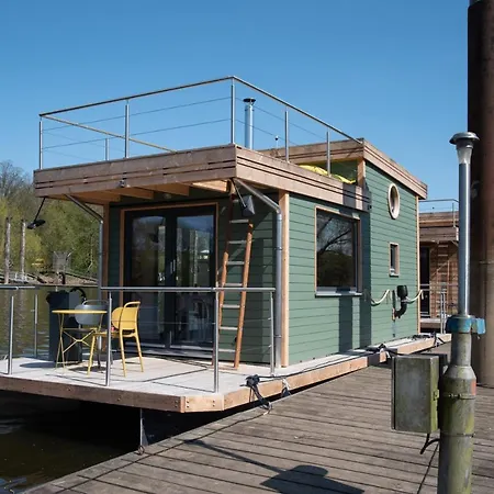Besonderer Urlaub Auf Hausboot Tystnaden Hotel Hamburg Exterior photo